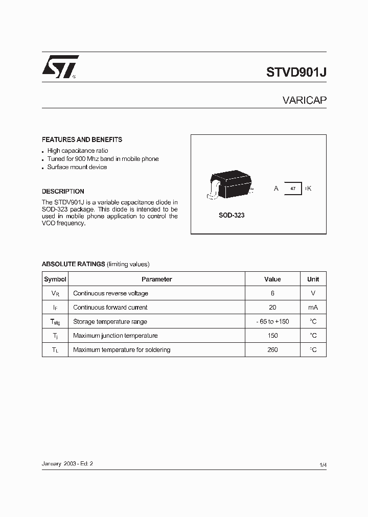 STVD901J_1112920.PDF Datasheet