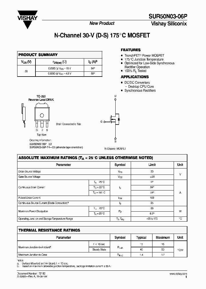 SUR50N03-06P_1319897.PDF Datasheet