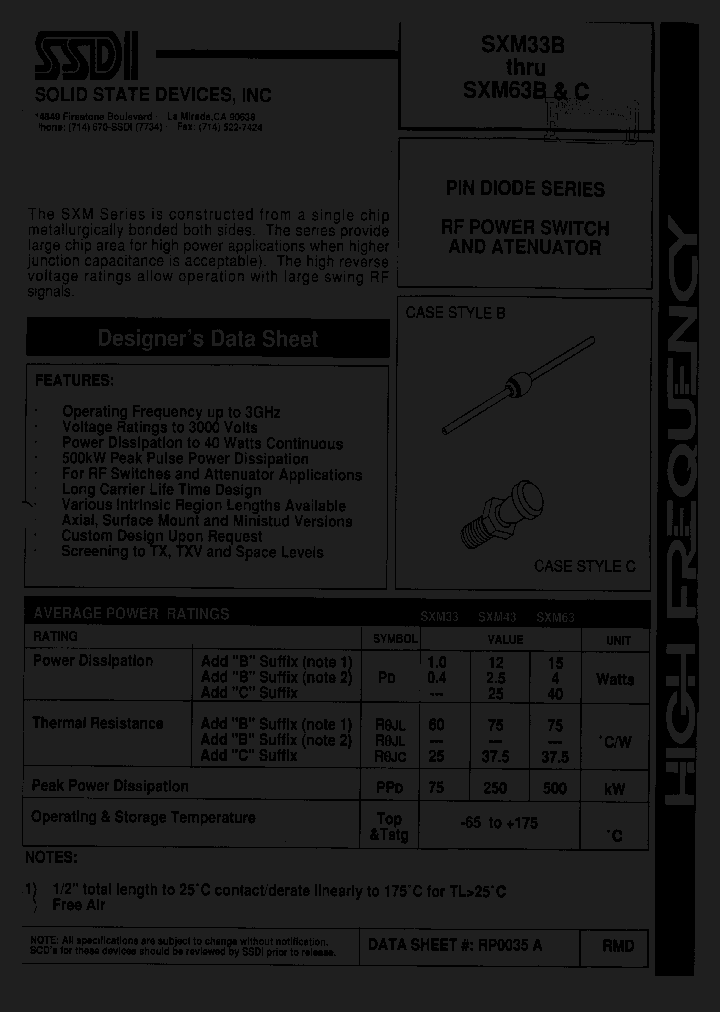 SXM63B_1320180.PDF Datasheet