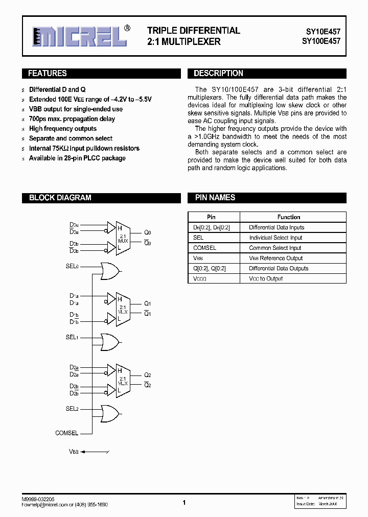 SY10E45706_1320366.PDF Datasheet