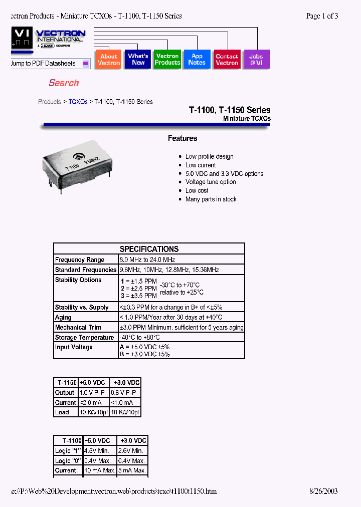 T1100_1320818.PDF Datasheet