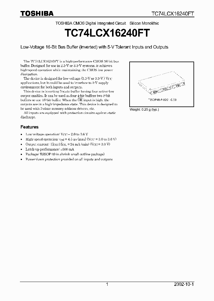 TC74LCX16240FT_1322522.PDF Datasheet