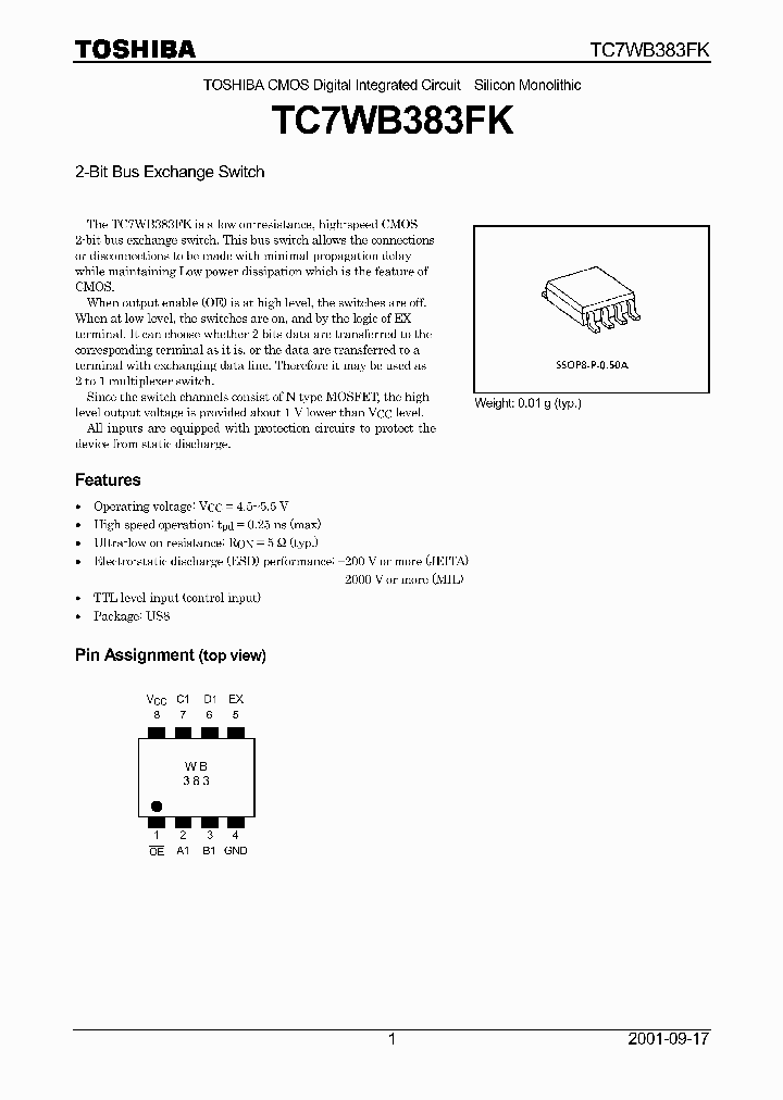 TC7WB383FK_1322812.PDF Datasheet