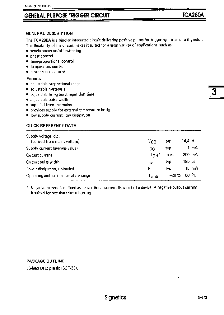 TCA280A_1183583.PDF Datasheet