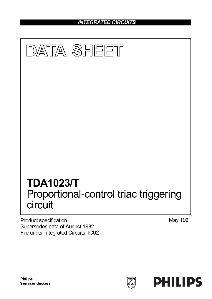 TDA1023T_1323338.PDF Datasheet