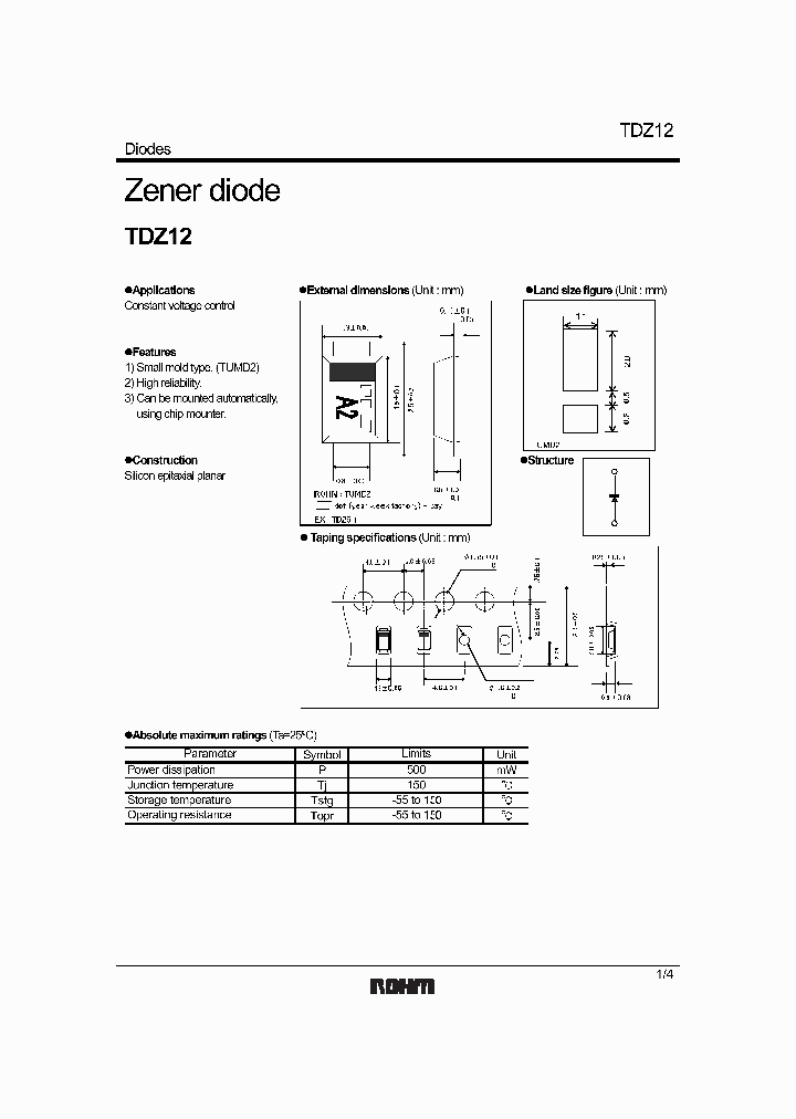 TDZ12_1323954.PDF Datasheet