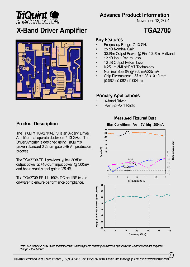 TGA2700_1174073.PDF Datasheet
