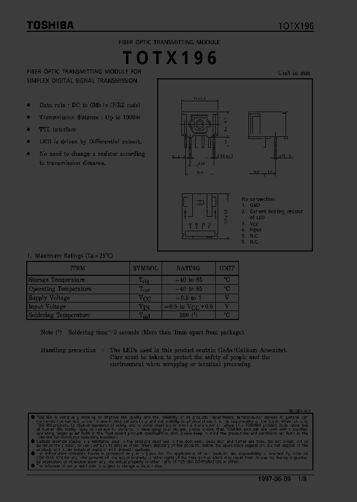 TOTX196_1327689.PDF Datasheet