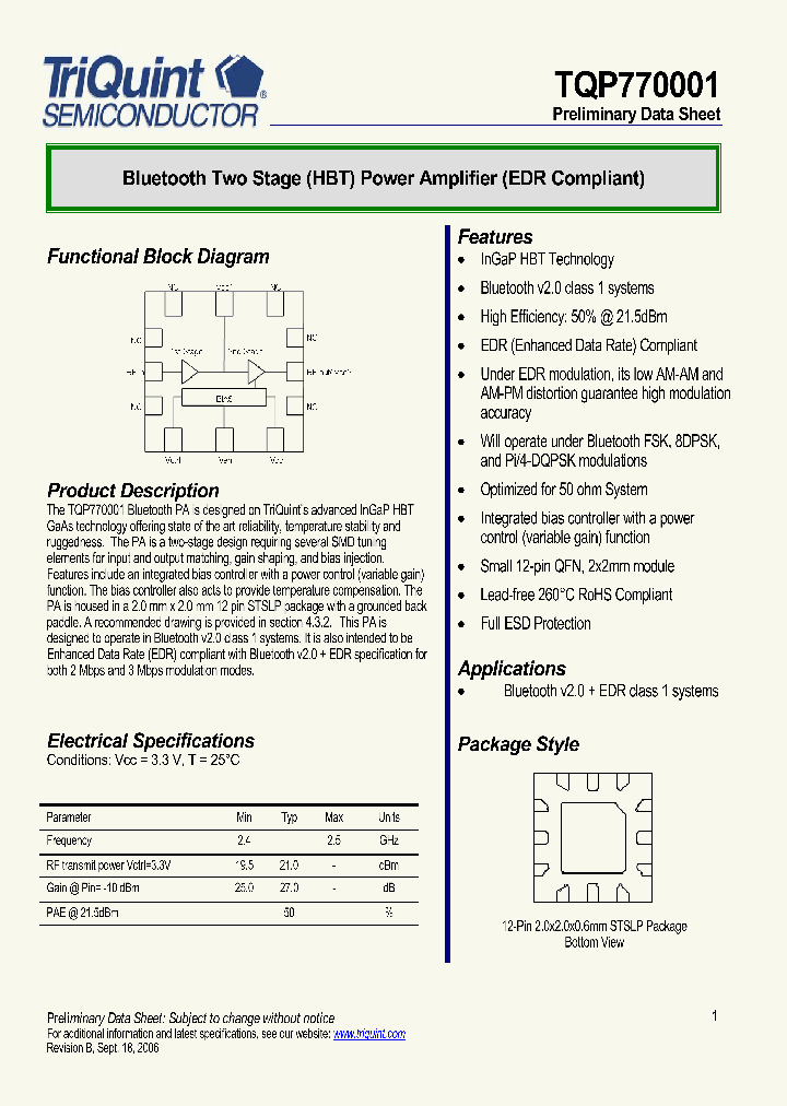 TQP770001_1188804.PDF Datasheet