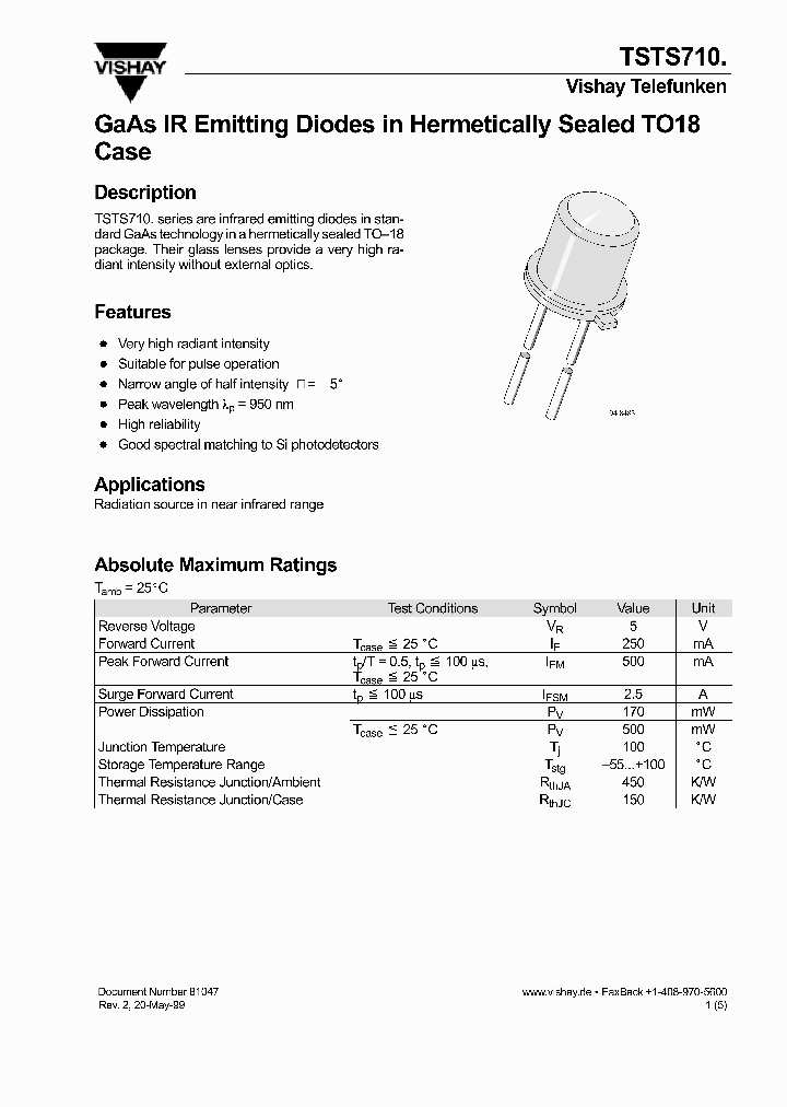 TSTS7103_1329742.PDF Datasheet