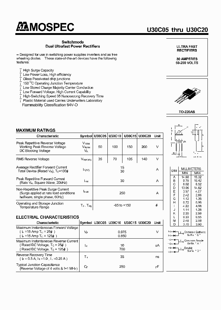 U30C20_1330157.PDF Datasheet