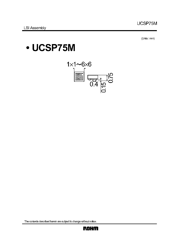 UCSP75M_1330784.PDF Datasheet
