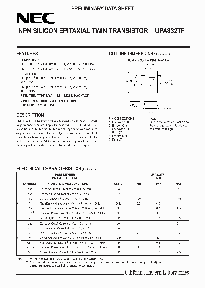 UPA832TF99_1169928.PDF Datasheet