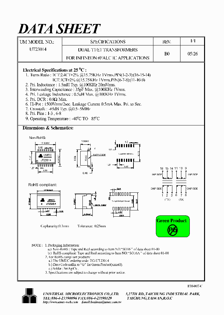 UT23014_1333026.PDF Datasheet