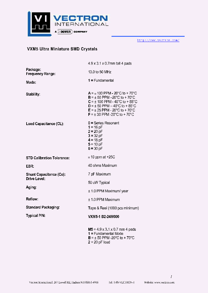 VXM5_1335336.PDF Datasheet