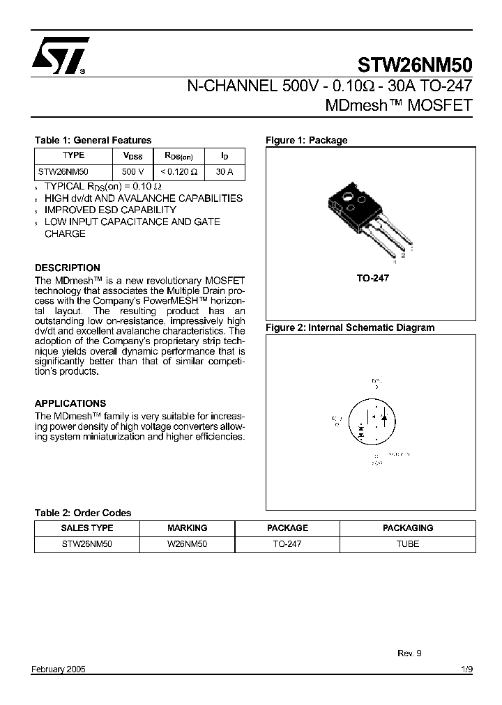 W26NM50_1174857.PDF Datasheet
