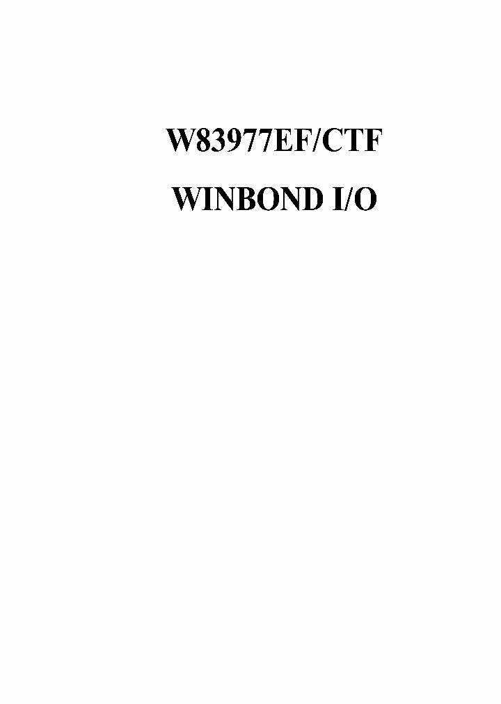 W83977EF-PW_1335799.PDF Datasheet