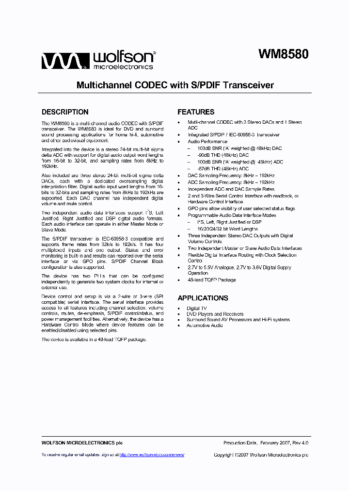 WM858007_1336244.PDF Datasheet