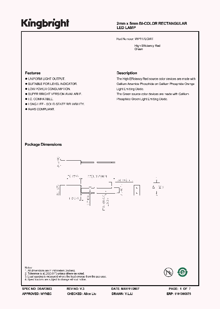 WP117EGWT_1336425.PDF Datasheet