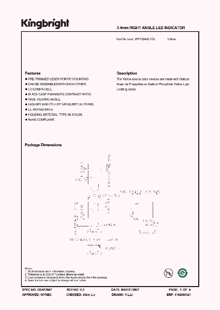 WP1384ALYD_1336443.PDF Datasheet