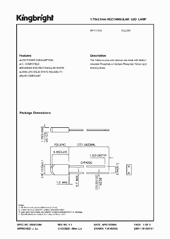 WP1773YD_1017670.PDF Datasheet