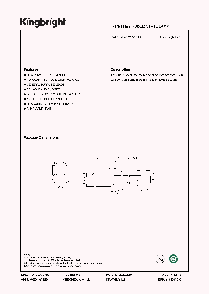 WP7113LSRD_1336666.PDF Datasheet