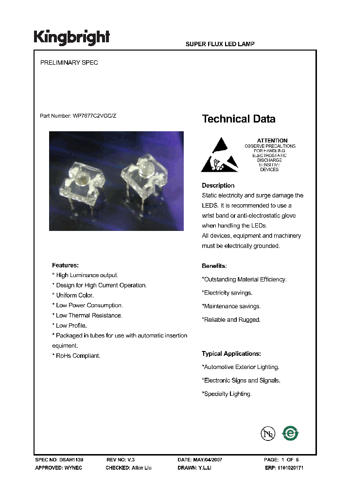 WP7677C2VGC-Z_1048901.PDF Datasheet