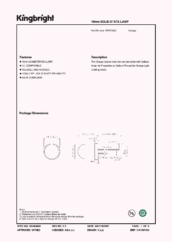 WP813ED_1336753.PDF Datasheet