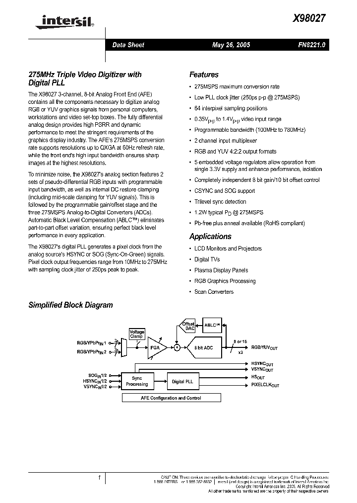 X98027L128-33-Z_1132727.PDF Datasheet