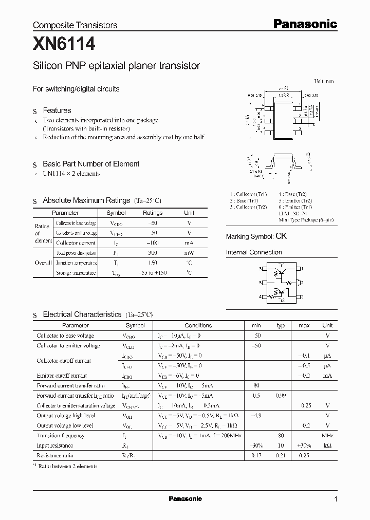 XN6114_1337937.PDF Datasheet