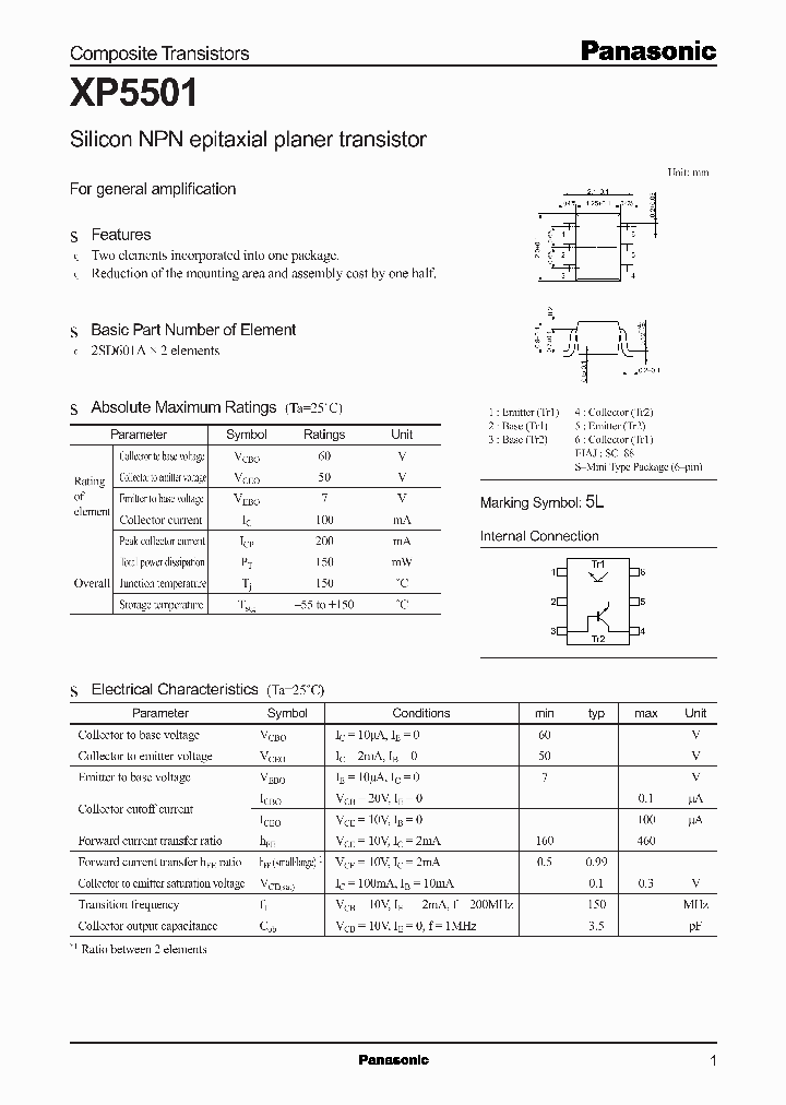 XP5501_1338098.PDF Datasheet