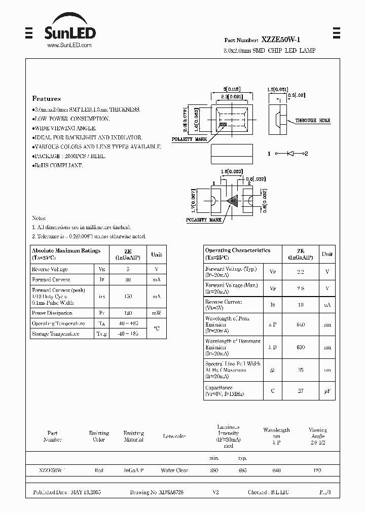 XZZE50W-1_1338565.PDF Datasheet