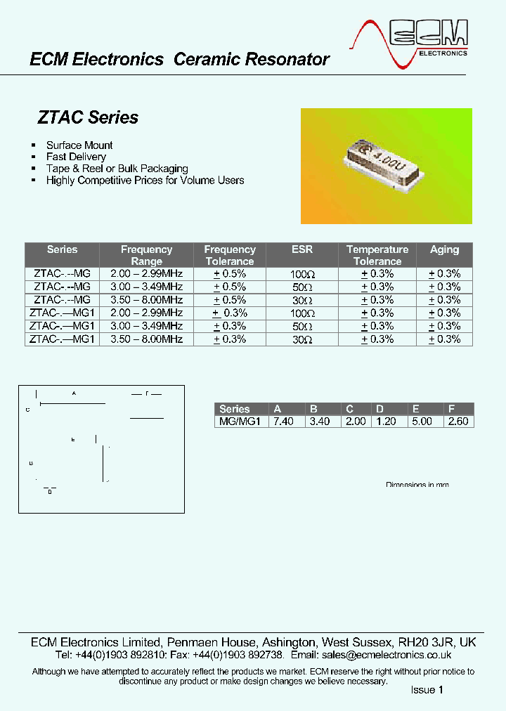 ZTAC_1172827.PDF Datasheet