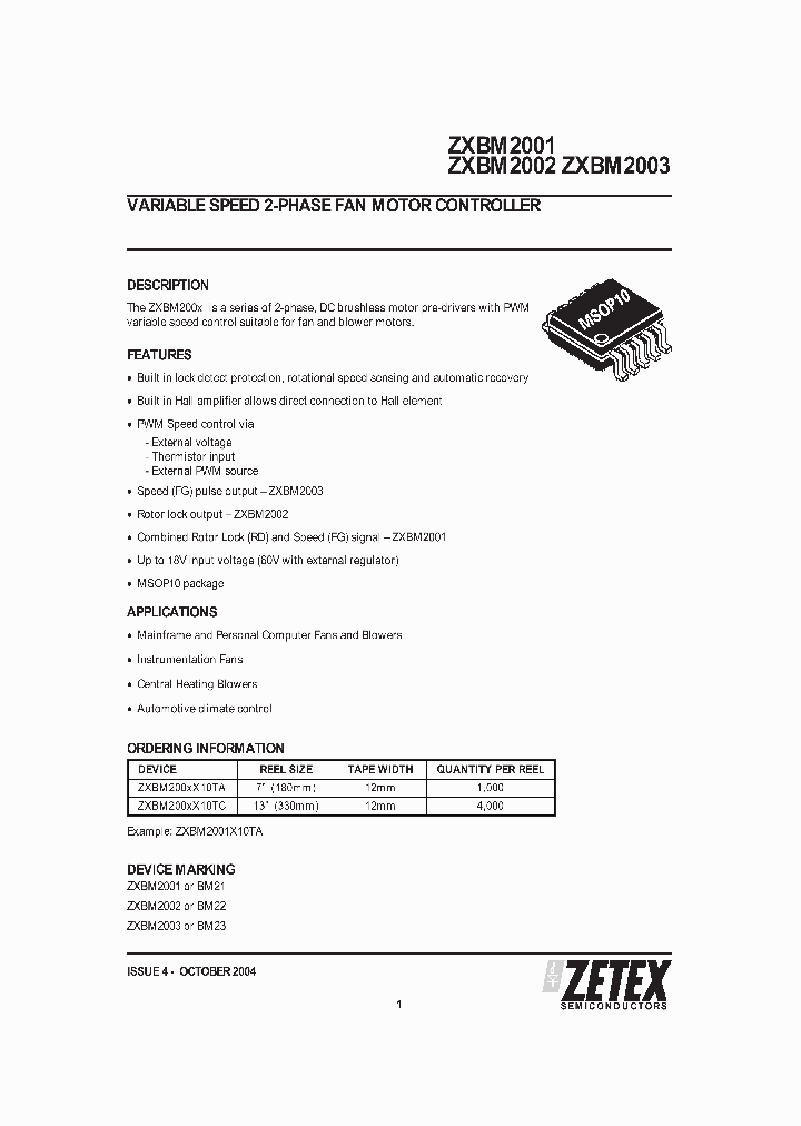ZXBM200XX10TC_1339718.PDF Datasheet