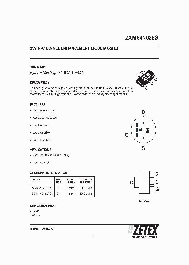 ZXM64N035G04_1339787.PDF Datasheet
