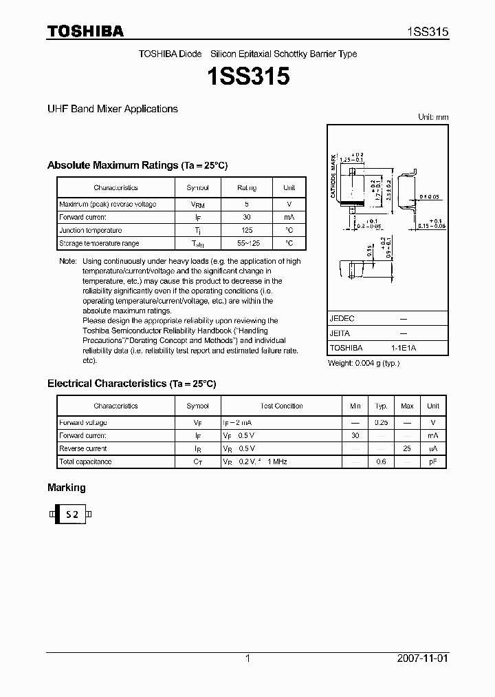 1SS31507_4107518.PDF Datasheet
