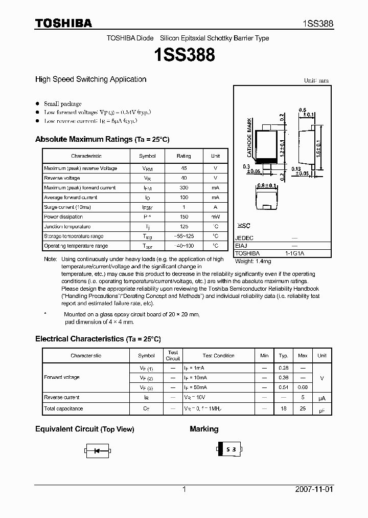 1SS38807_4126185.PDF Datasheet