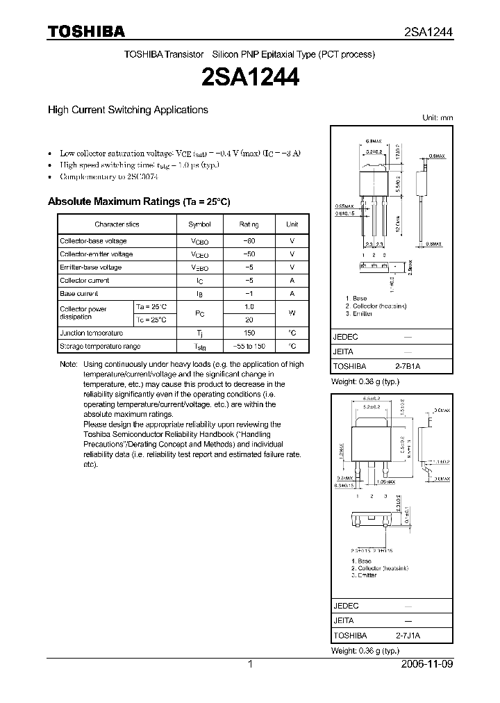 2SA124407_4108579.PDF Datasheet