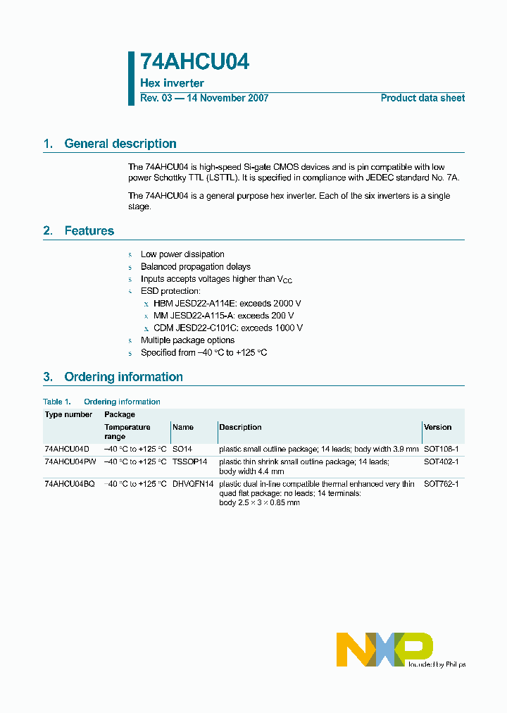 74AHCU04_4109001.PDF Datasheet
