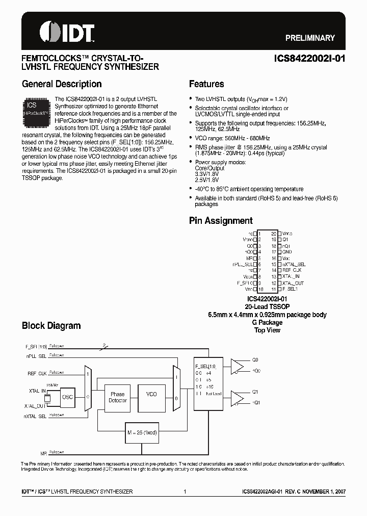 8422002AGI-01LF_4145244.PDF Datasheet