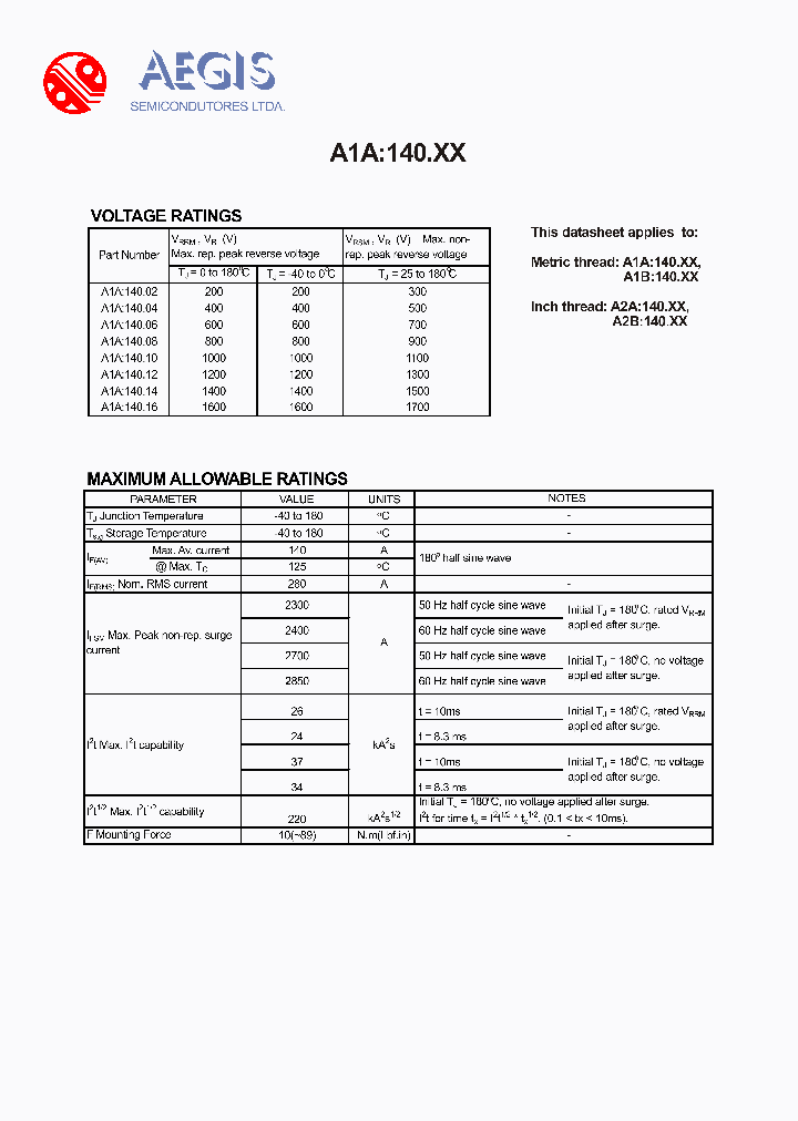 A1A14010_4149512.PDF Datasheet