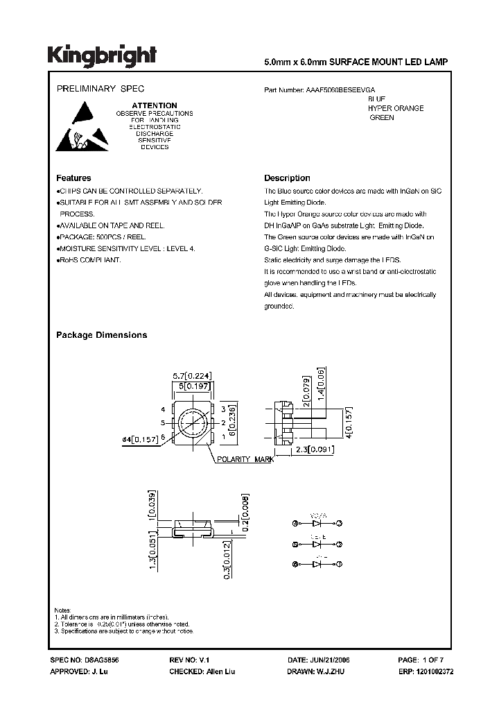 AAAF5060BESEEVGA_4163560.PDF Datasheet