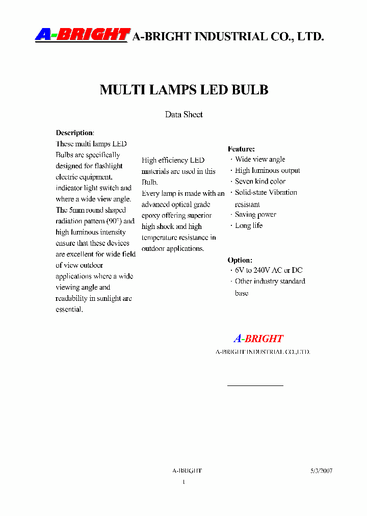 AB-1851W0-14VD-B1G-0_4135513.PDF Datasheet