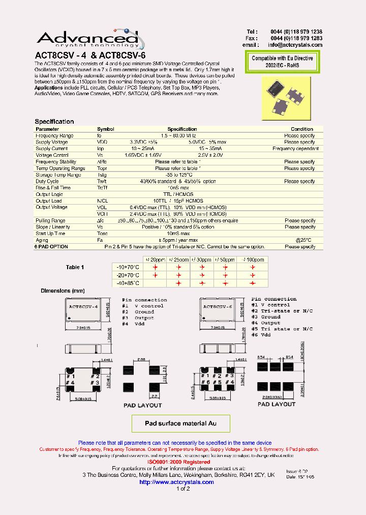 ACT8CSV-4_4159642.PDF Datasheet