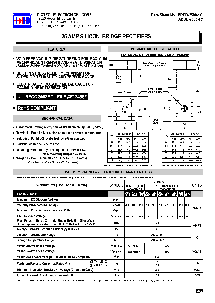 DB2500_4143894.PDF Datasheet