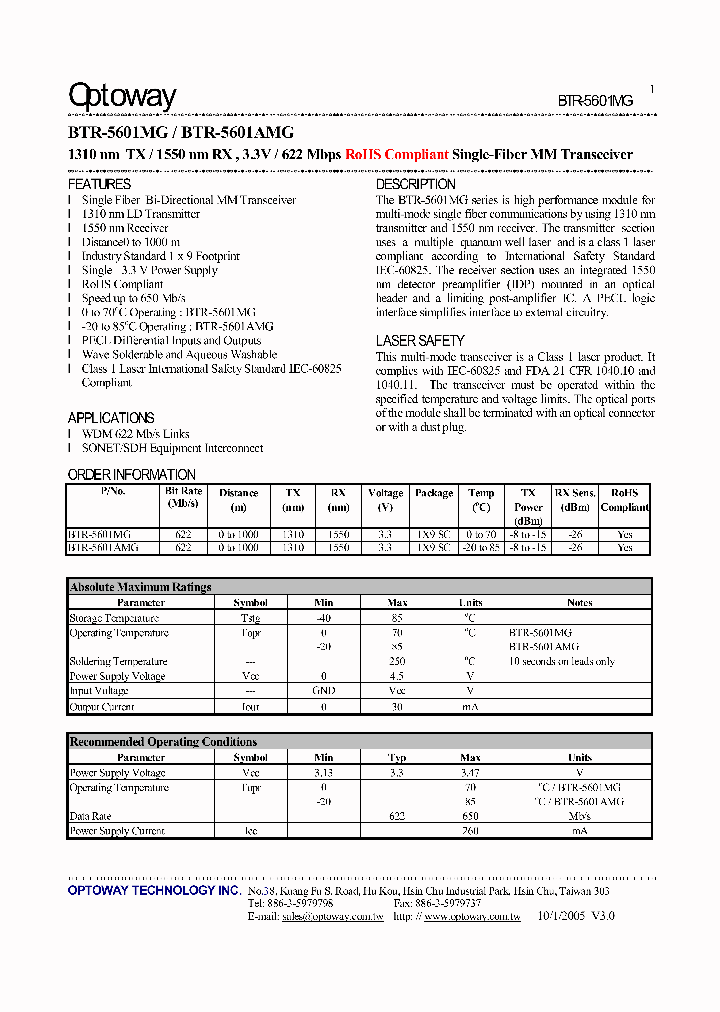 BTR-5601MG_4119727.PDF Datasheet