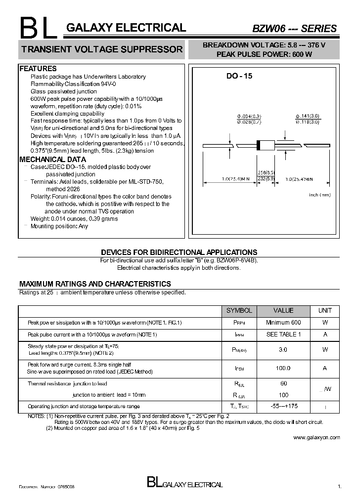 BZW06_4145797.PDF Datasheet