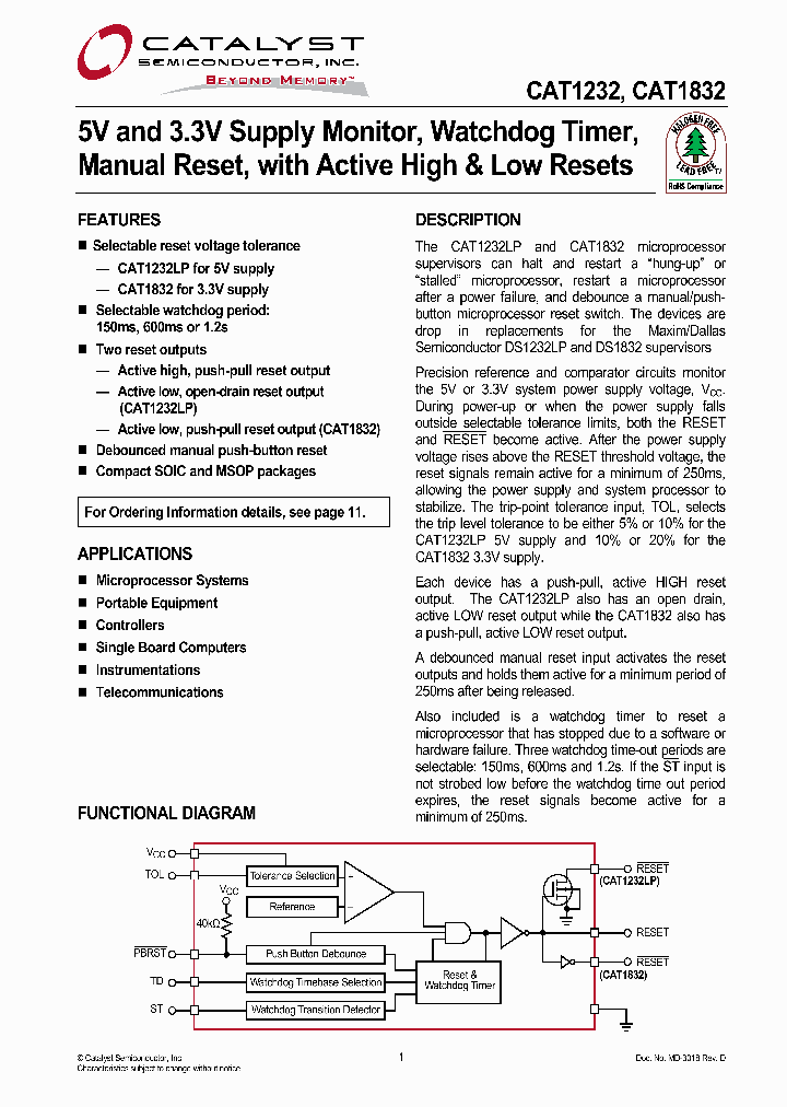 CAT1232LPV-GT3_4117673.PDF Datasheet