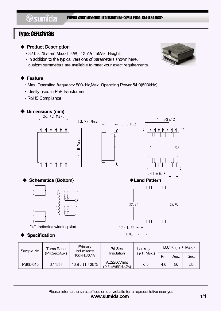 CEFD2513B_4137418.PDF Datasheet