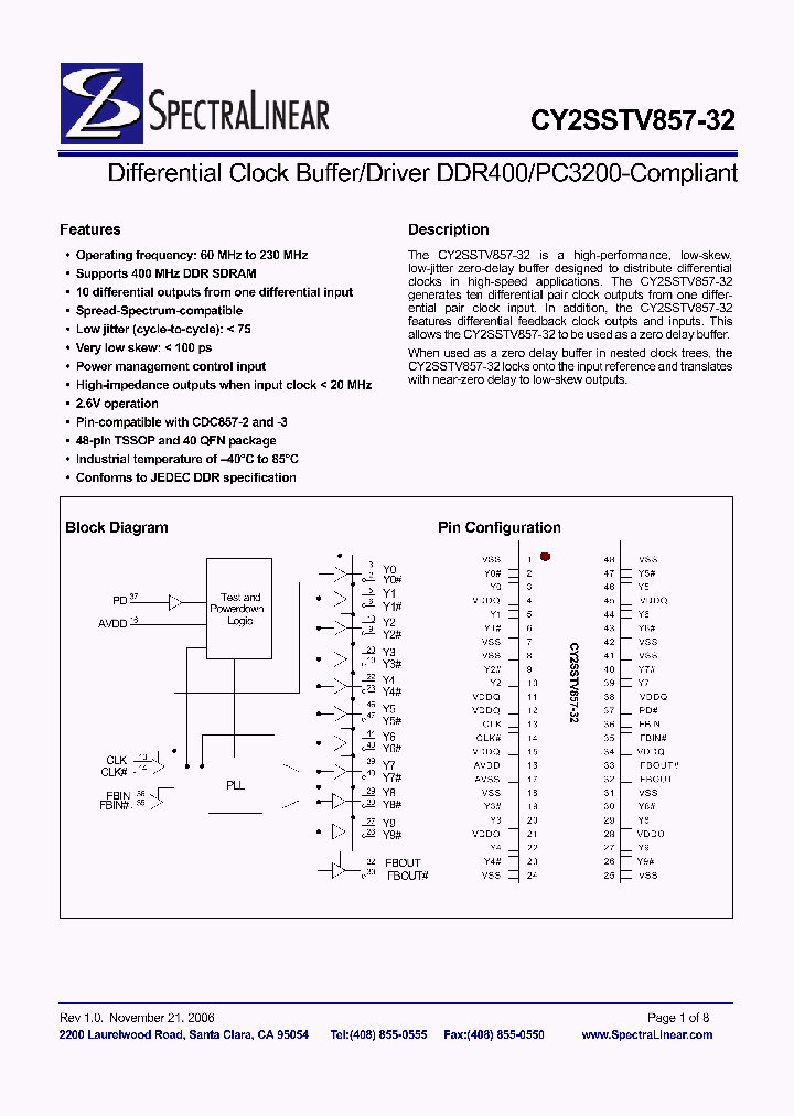 CY2SSTV857ZC-32_4140399.PDF Datasheet